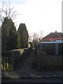 Footpath to The Close from Ainderby Road