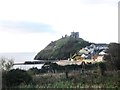 View towards Criccieth Castle