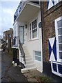 Steps to front door along the riverfront at Strand-on-the-Green