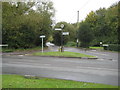 Old Basing: Hampshire County Council signpost