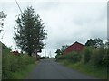 Farm buildings on the Boho road