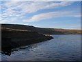 SD9822 : South shore of Withens Clough Reservoir by John Slater