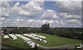 Caravans near the racecourse