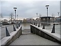 TQ2475 : Slipway on the south bank of the Thames by Christine Johnstone