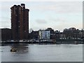 Colourwashed houses on Cheyne Walk, Chelsea