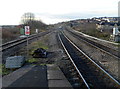 Lines SW from Cadoxton railway station