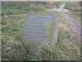 Commemorative stone, The Old Cemetery