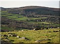 Across the Bovey valley