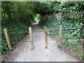 Footpath from the village to St Mary