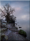 NY3702 : Boathouse near Holme Crag by David Baird