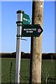 By-way signpost