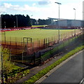 Cwmbran Stadium viewed from Henllys Way