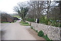 Flint wall, Exceat