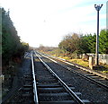 A view south from Oldends Lane level crossing, Stonehouse