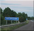 M40 entering Oxfordshire