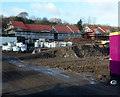 House construction, Cae Nant, Cwmbran