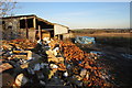 Dilapidated farm buildings