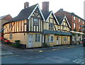 Grade II listed 25 and 27 Church Street, Newent