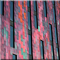 Cladding detail of new building by ExCel