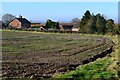 View across corner of field, East Worldham