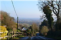 View down Worldham Hill