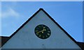 Clock on the front of Farnham Golf Clubhouse