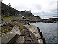 NS1351 : Old Slipway To Lighthouse by Rude Health 