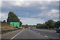 A12 approaching Junction 20a