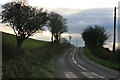 Looking towards Lanreath on the B3359