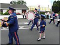 Making music - Aghyaran Band at Castlederg