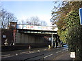 The rail bridge on Chanterlands Avenue, Hull