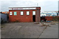 Derelict building in the former Monty Smith garage, Barry