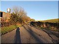 Road to the A747 at South Milton