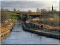 SD7506 : Prestolee Aqueduct, Manchester, Bolton and Bury Canal by David Dixon