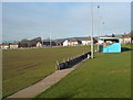 Eastern side of Kenfig Hill RFC