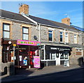 Colourful Candy Shop frontage, Kenfig Hill