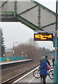 12:12:12 on 12/12/12 at Cwmbran railway station