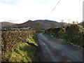 View eastwards along the New Line road