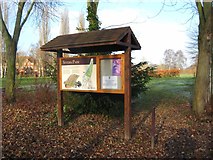 SO7293 : Information board in Severn Park, Bridgnorth by P L Chadwick