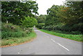 Lane to the village centre