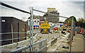 TQ3769 : Croydon Tramlink terminal under construction at Beckenham Junction by Ben Brooksbank