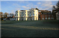 SO8715 : Cold morning Frost at Bowden Hall Hotel by roger geach
