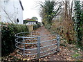 Kissing gate to a path to the coast, Sully