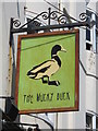 Sign for The Mucky Duck, Manchester Street, BN2