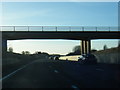 M5 southbound passes under Naas Lane