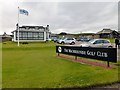 The Machrihanish Golf Club On A Windy Morning