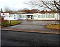 SO6514 : Foxes Bridge Road entrance to GIS Healthcare (Cinderford) factory by Jaggery