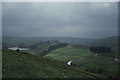 Haworth: view up the valley from Cemetery Road