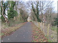 Taff Trail/Celtic Trail entering Rhydyfelin