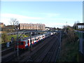 Tube Line near Upton Park